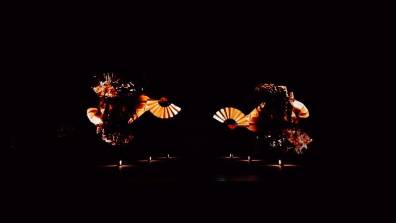 2018_1minute Projection Mapping in みやざき
