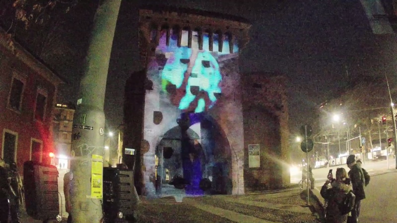  * INTRA GROUND LIGHTS *  Porta San Donato  Art City Bologna