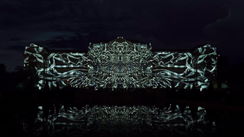Projection Mapping on the University of Debrecen