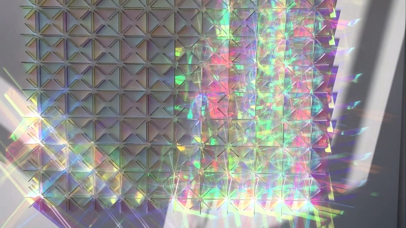 'Trig' Wall Panel- Moving Light Effect