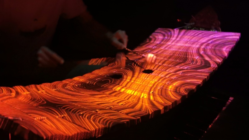 Interactive Projection Mapping on Ranard