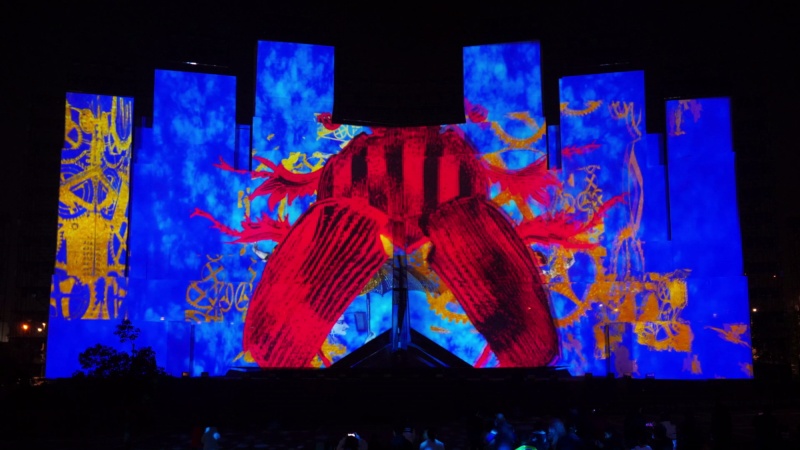 Flighjt to the Future  Ari Dykier Chongqing Light Festival