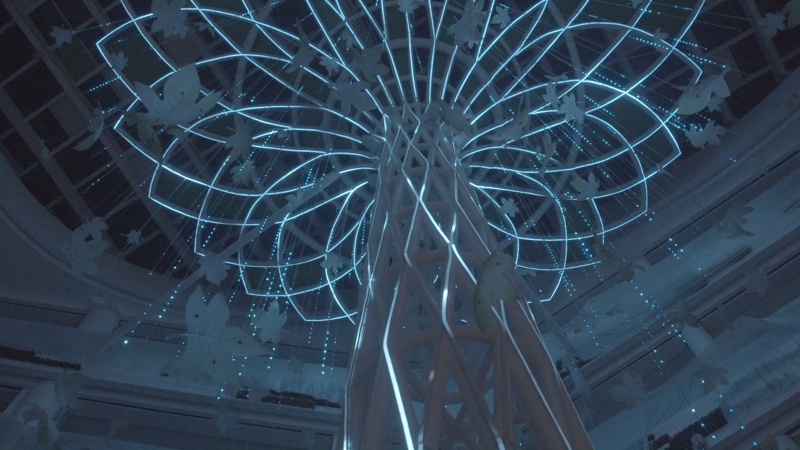 Water Circle Tree | nesso.design | Interactive installation for Season City 天津