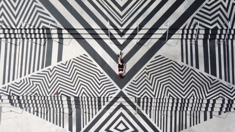 OPTICAL STAIRCASE at Mana Wynwood
